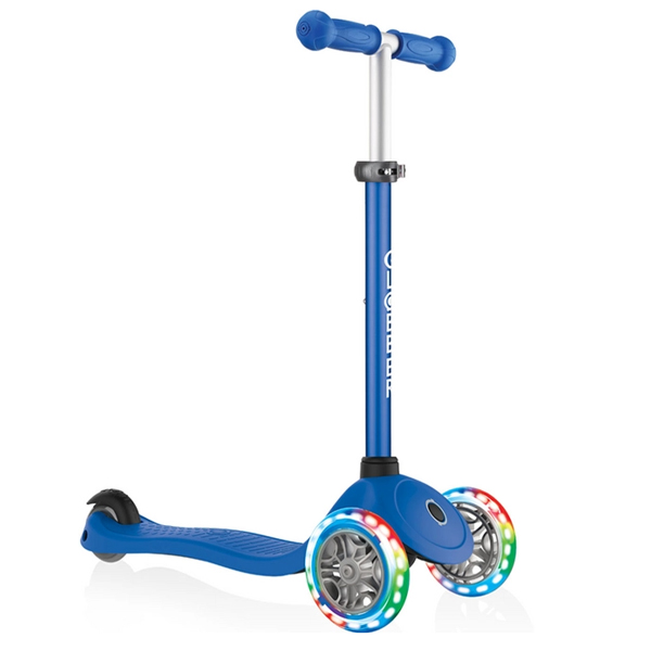 Globber PRIMO LIGHTS NAVY BLUE W/ ANODIZED TBAR (423-100-3)