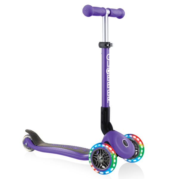 Globber PRIMO FOLDABLE PLUS LIGHTS VIOLET (439-103)