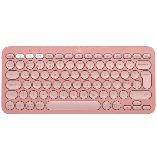 Logitech K380S Wireless Keyboard Rose