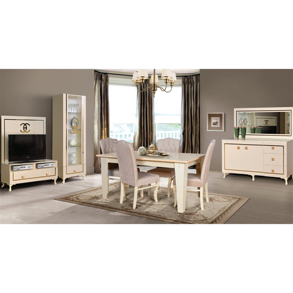 Woodpecker Chanel Qonaq Dəsti Krem qızılı