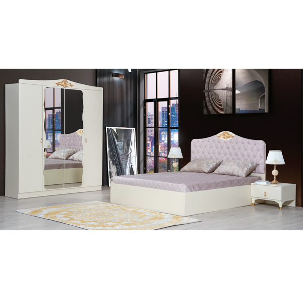 Woodpecker Hera Yataq Dəsti Krem qızılı