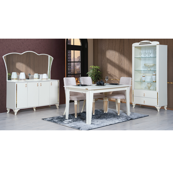 Woodpecker İdeal Qonaq Dəsti Krem qızılı