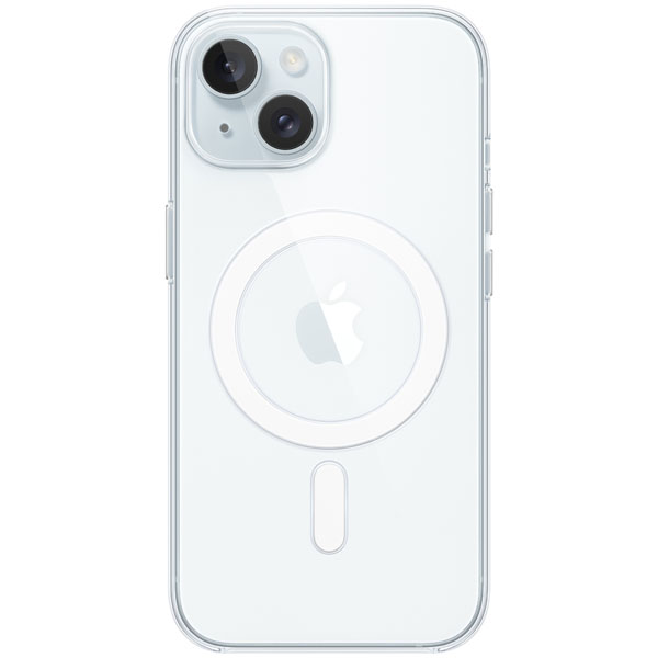 Apple Iphone 15 case Silicone Case with MagSafe MXRK3ZM Clear