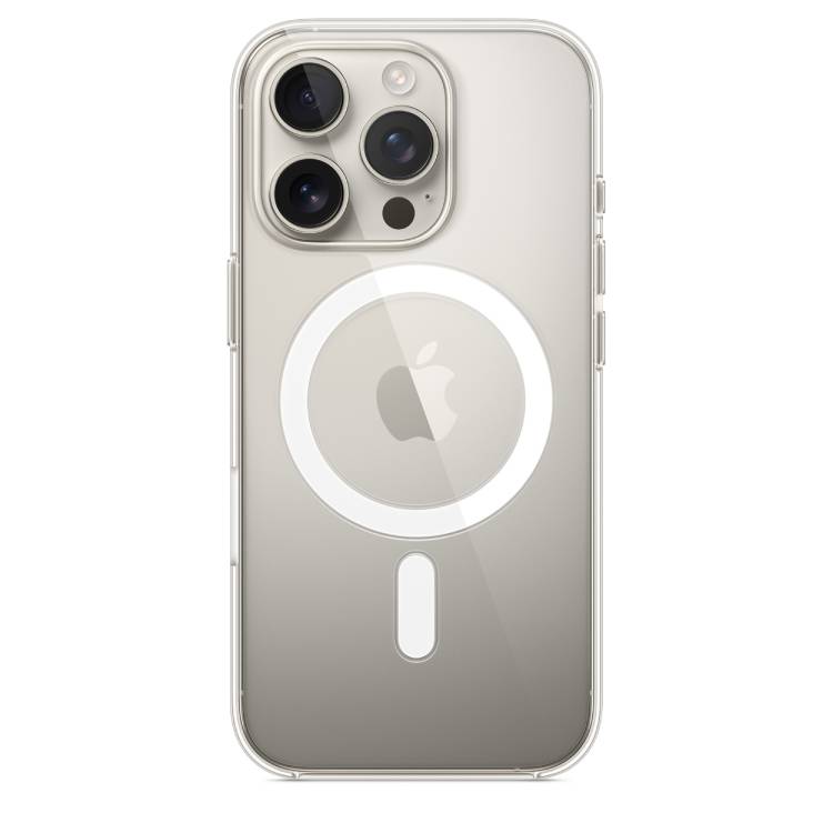 Apple Iphone 16 Pro case Silicone Case with MagSafe MA7E4ZM/A Clear