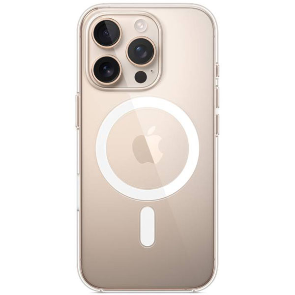 Apple Iphone 16 Pro Max case Silicone Case with MagSafe MA7F4ZM/A Clear
