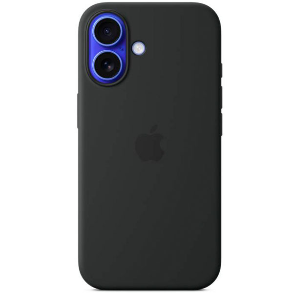 Apple Iphone 16 case Silicone Case with MagSafe MYY13ZM/A Black