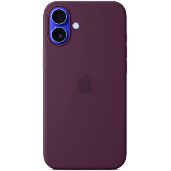 Apple Iphone 16 Plus case Silicone Case with MagSafe MYYD3ZM/A Plum