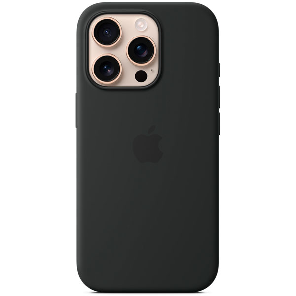 Apple Iphone 16 Pro case Silicone Case with MagSafe MYYJ3ZM/A Black