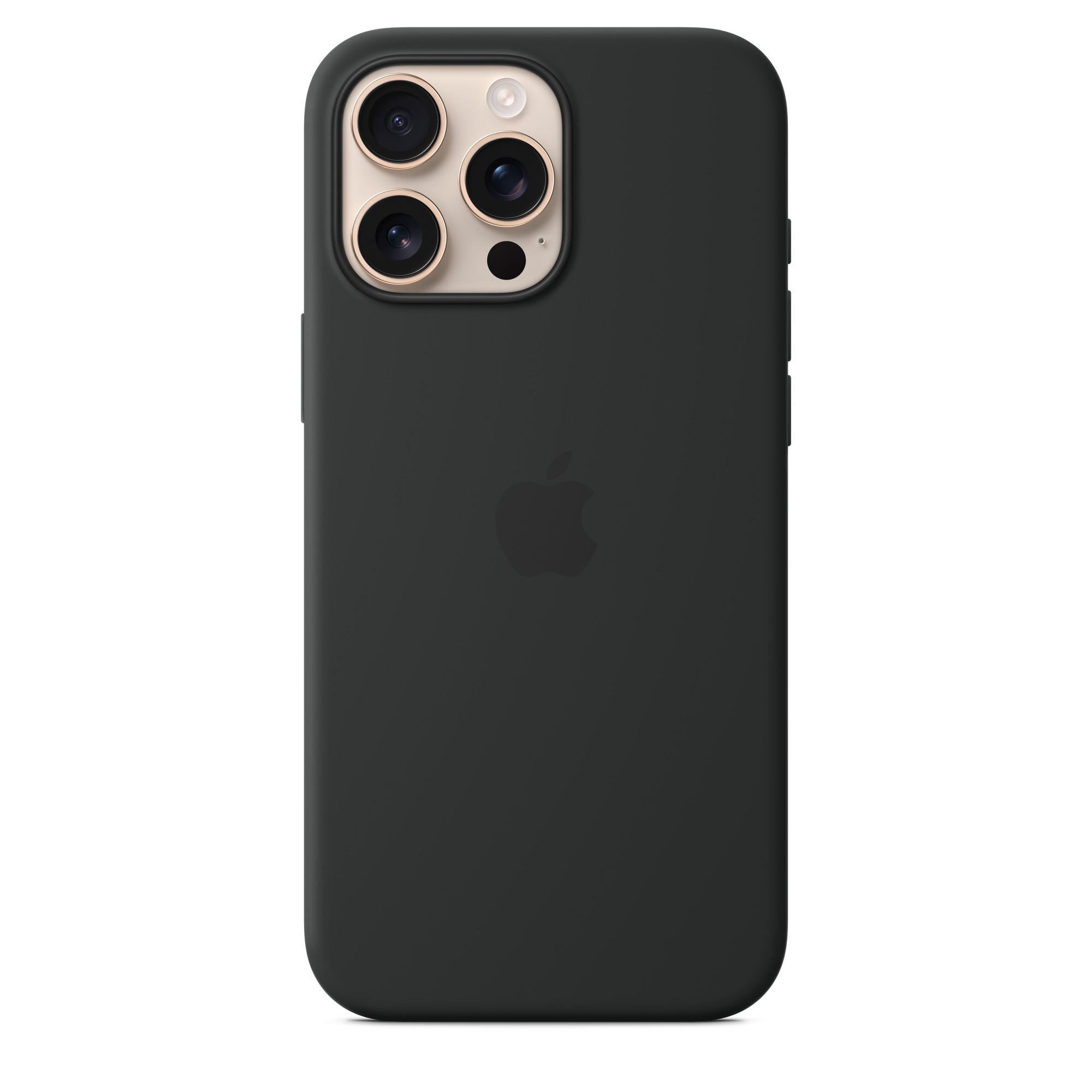Apple Iphone 16 Pro Max case Silicone Case with MagSafe MYYT3ZM/A Black