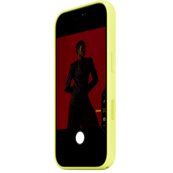 Apple iPhone 17 Pro Silicone Case with MagSafe MGFF4ZM/A Neon Yellow