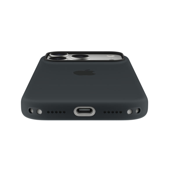 Apple iPhone 17 Pro Silicone Case with MagSafe MGFK4ZM/A  Black