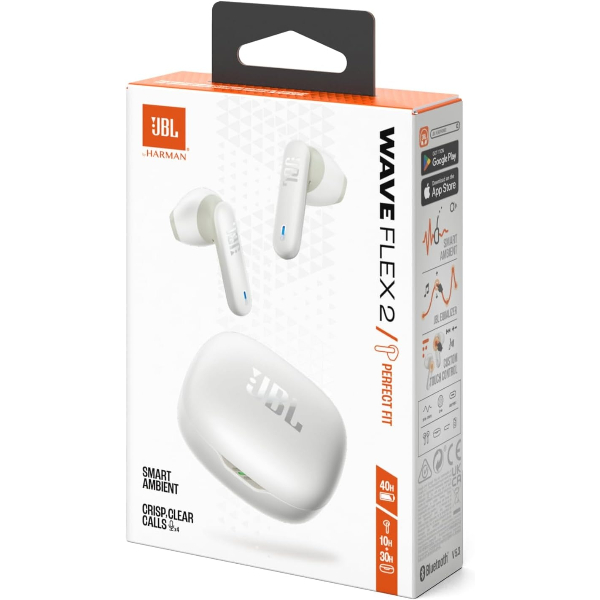 JBL by Harman Wave Flex 2 White