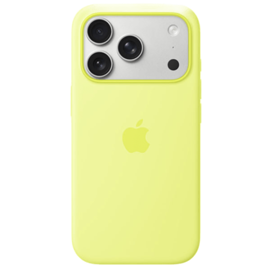 Apple iPhone 17 Pro Silicone Case with MagSafe MGFF4ZM/A Neon Yellow