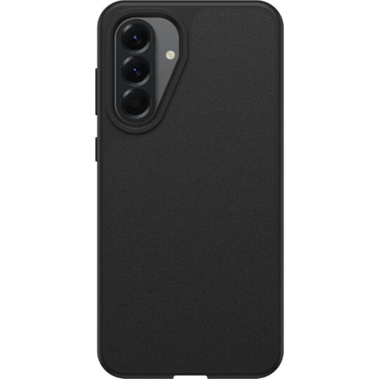 Samsung Galaxy A56 case Leather Camera Open Black