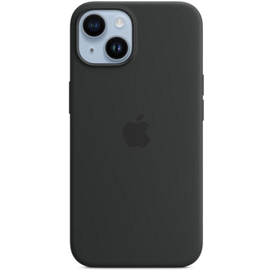 Apple Iphone 14 Silicone Case with MagSafe MW5R3ZM/A Midnight