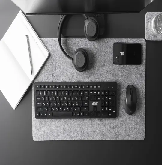 2E KS260WB Wireless Black