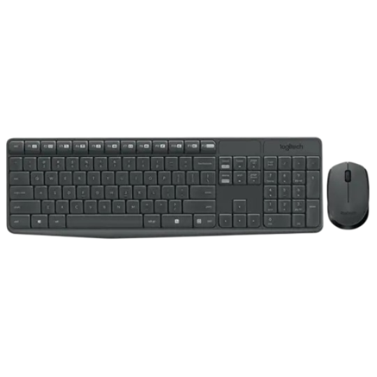 Logitech MK235 Wireless Keyboard+Mouse Black