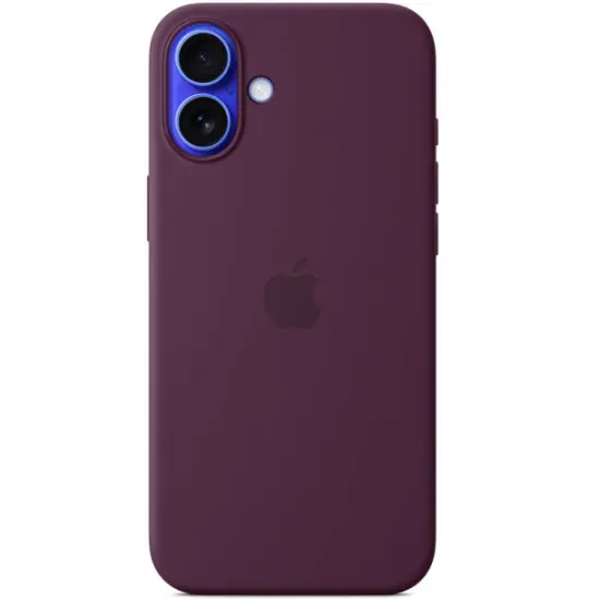 Apple Iphone 16 Plus case Silicone Case with MagSafe MYYD3ZM/A Plum