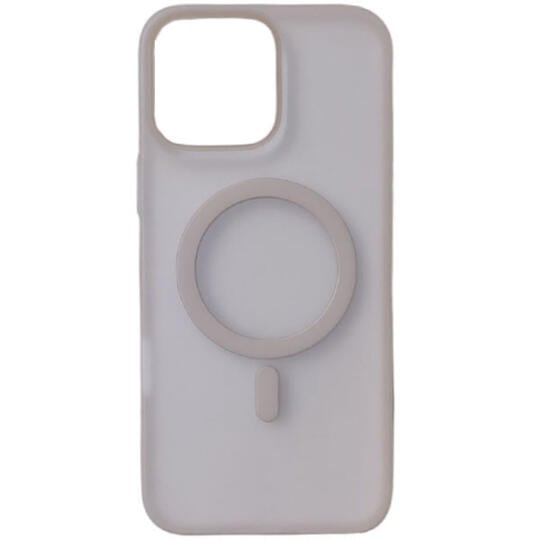 Iphone 16 Pro Max case Slim Magsafe Transparent Beige