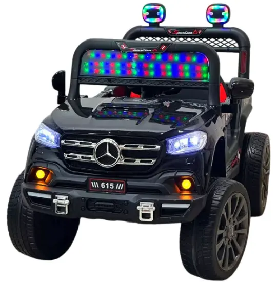 Uşaqlar üçün elektromobil 615 Black