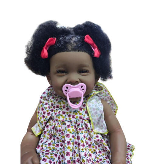 Toys Doll Yeez Wood JX299 Baby Dark Skinned & Сlothes Dresses