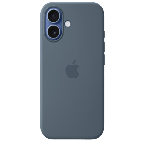 Apple iPhone 17 Silicone Case with MagSafe MGEW4ZM/A  Anchor Blue