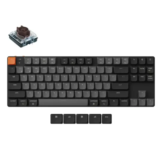 Keychron K1 (Version 6) White Backlight Brown Switch