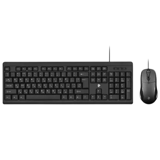 2E Wired Combo MK401UB Black