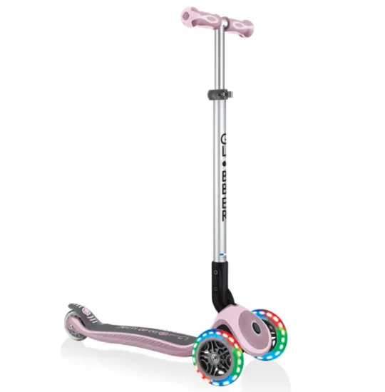 Globber PRIMO FOLDABLE PLUS LIGHTS LILAS (4895224402503)