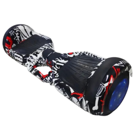 SMART BALANCE WHEEL D1 HAND CARTOON WHITE-BLACK