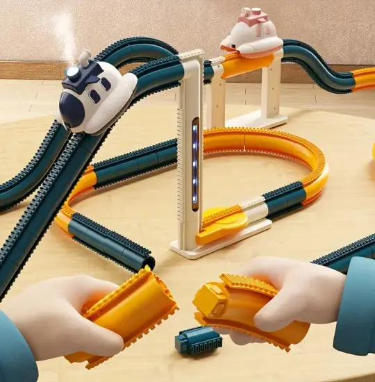 Train Baoke Bear Steam Spaceship 3203