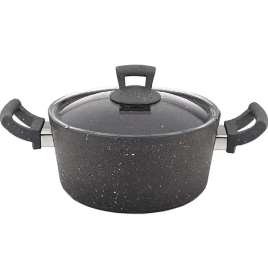 Hascevher German HGIT20 Grey Qranit qazan (20X10 sm)
