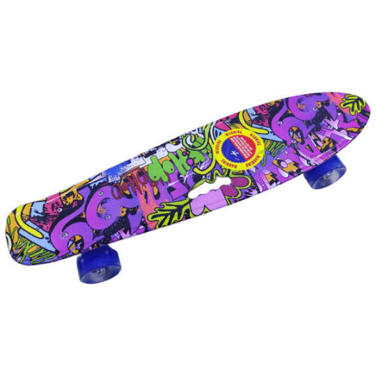 Skateboard MLSD Handle Cartoon Violet