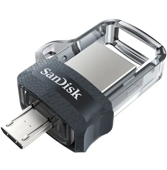 SandDisk Multi-Function USB Micro Flash Drive 64 GB SDDD3-064G-G46