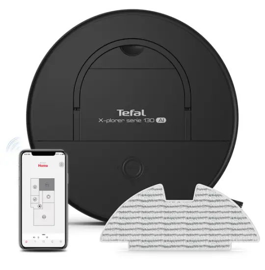 TEFAL RG9075 X-Plorer Seriya 130 Mop Funksiyalı - Ev Heyvanı Dostu (2211401083)