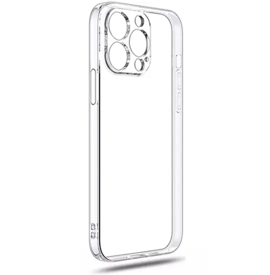 Iphone 15 Pro Max case Silicone Vu Case Clear