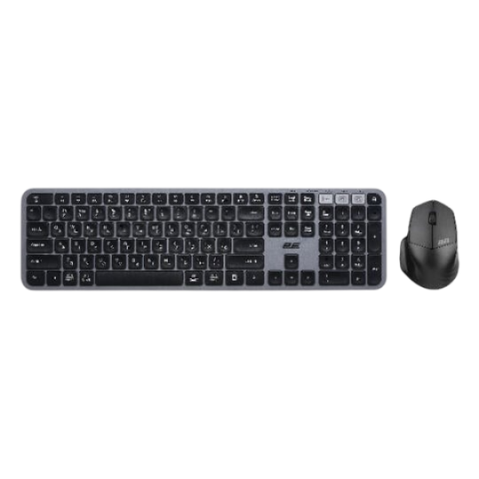 2E Wireless Combo MK440WBGR Gray&Black