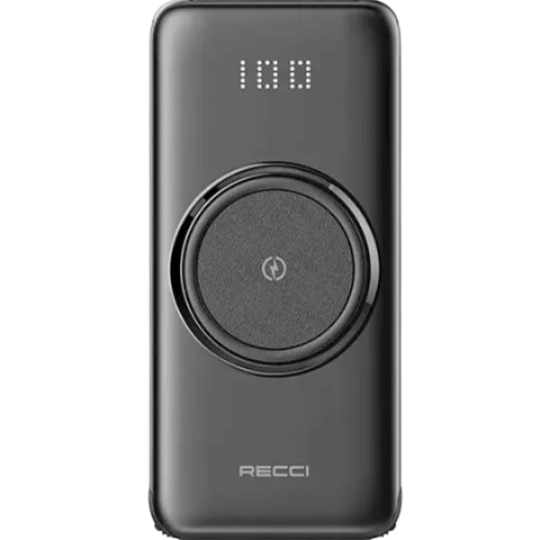 Recci Spirior Wireless  RPB-N28 10000 mAh Black