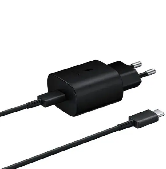 Samsung Fast USB-C Port/Cable-Type C 25W EP-T2510XBEGRU Black