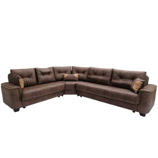 Divan SALOGLU Flamingo Künc 3+2, Tiger04/Tiger04