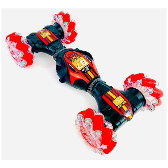 Car Twist Stunt Car Weishengda CV8818-87A Toys Watch Induction RC Red