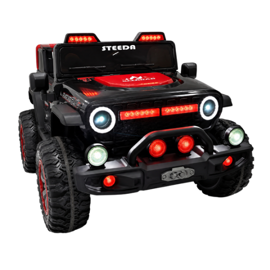 Uşaqlar üçün elektromobil JB-600 Black&Red
