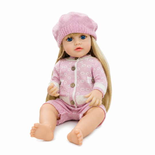 Toys Doll For Love JX300 Сlothes Wool Jacket and Shorts Powder Pink