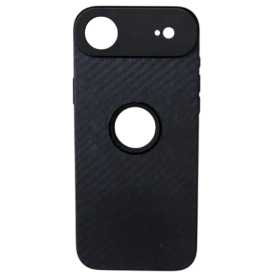 Iphone 17 Air case Silicone Carbon Black