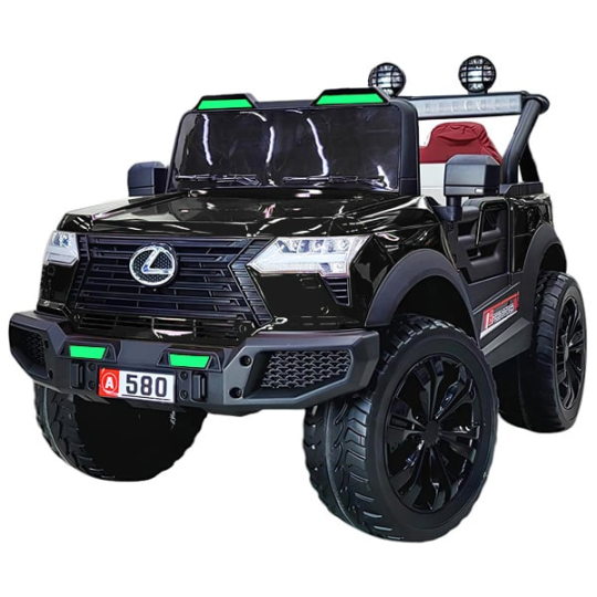 Uşaqlar üçün elektromobil 580 Black