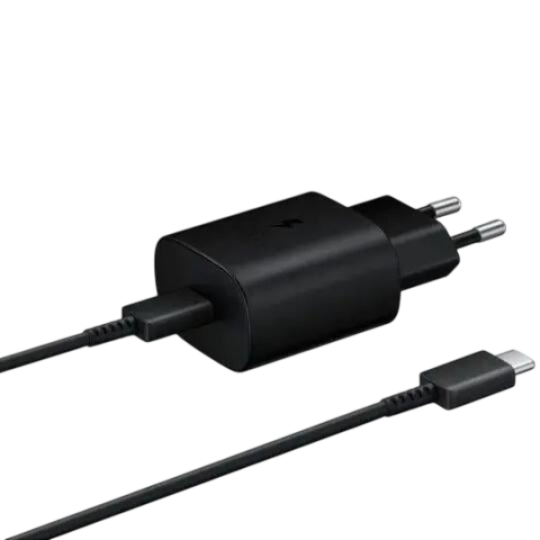 Samsung Fast USB-C Port/Cable-Type C 25W EP-T2510XBEGRU Black