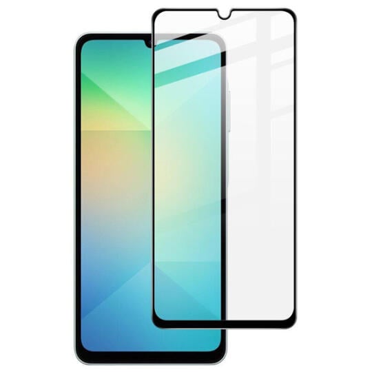 Samsung Galaxy A07 5D Sticker Black Glass
