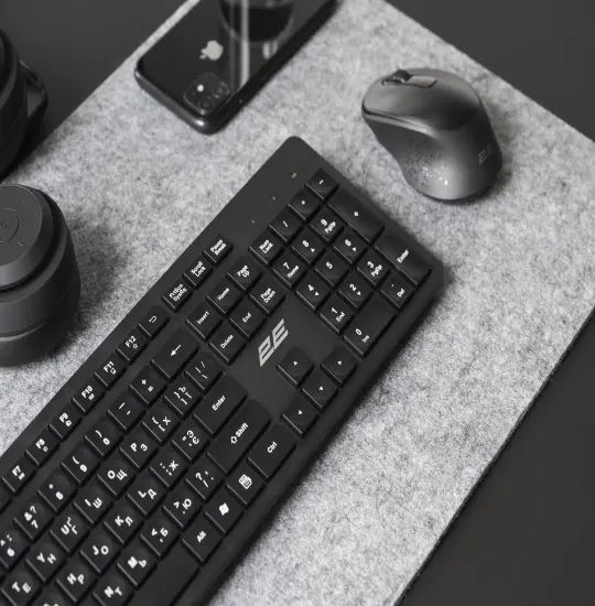 2E KS260WB Wireless Black