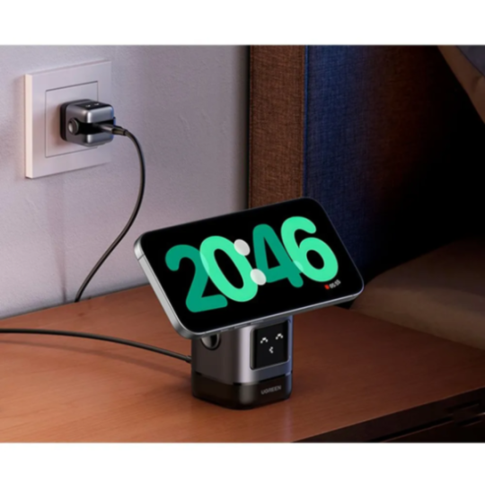 UGreen 2-in-1 Magnetic Wireless Charger (W709_45775)