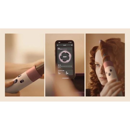 Dyson HS08 i.d. Straight+Wavy (Ceramic Apricot/Topaz)